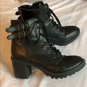 Steve Madden Combat Boots